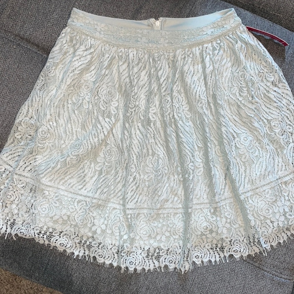 Mint Green Skirt